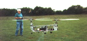 Tony with Chinook-test flying